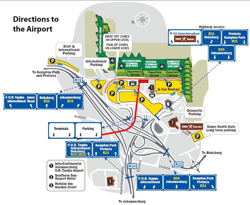 karta över eller tambo parkering