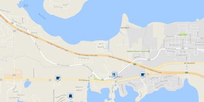 Karta över killarney trädgårdar